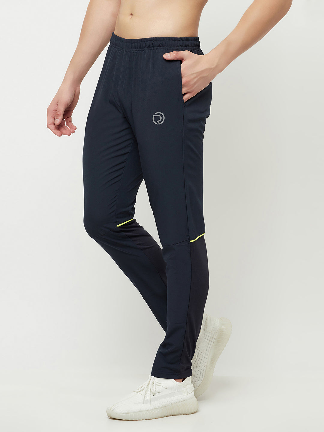 Ro Sports Track Pant Navy Blue Red
