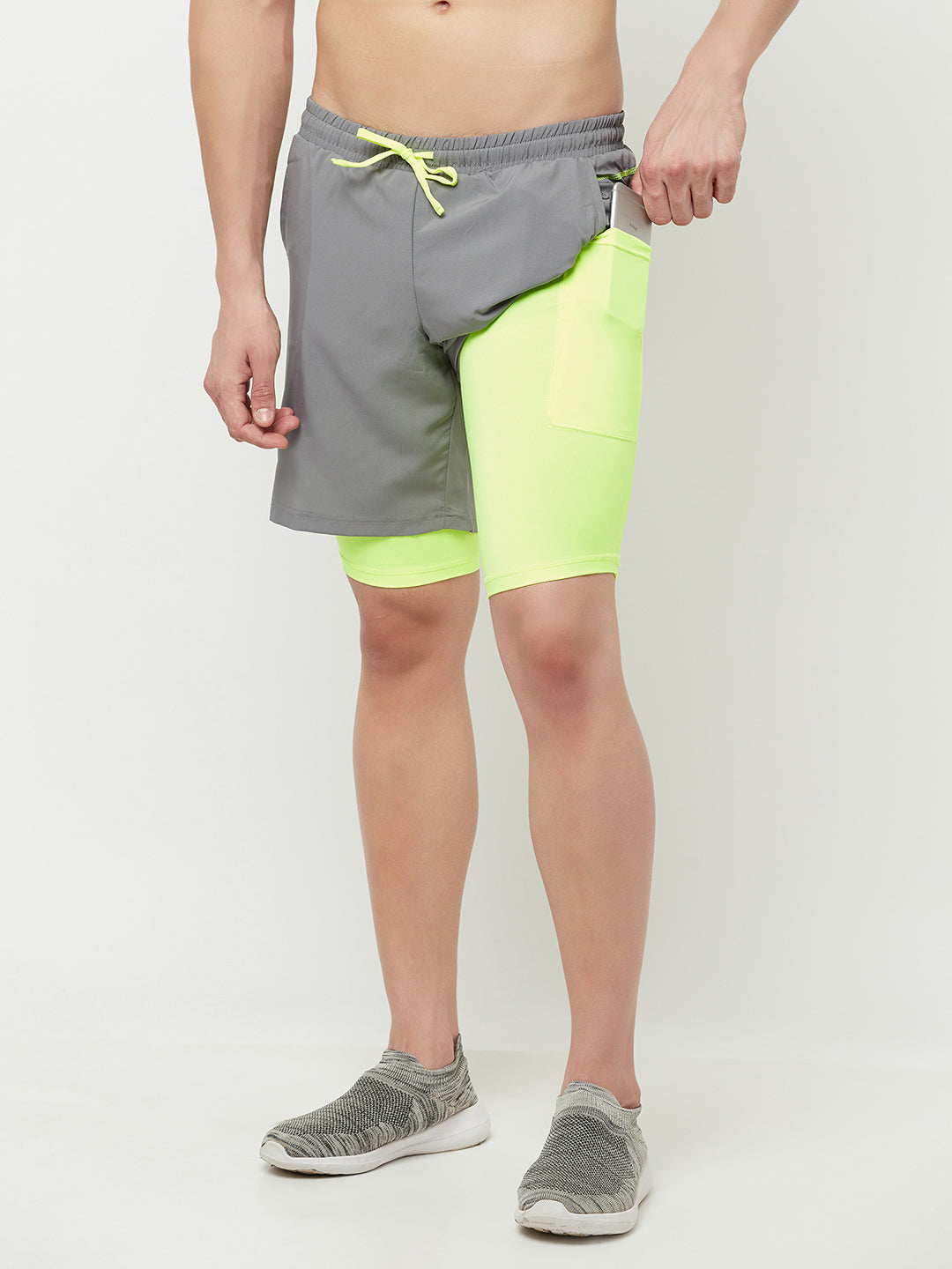 Men's Running Shorts with Phone Pocket