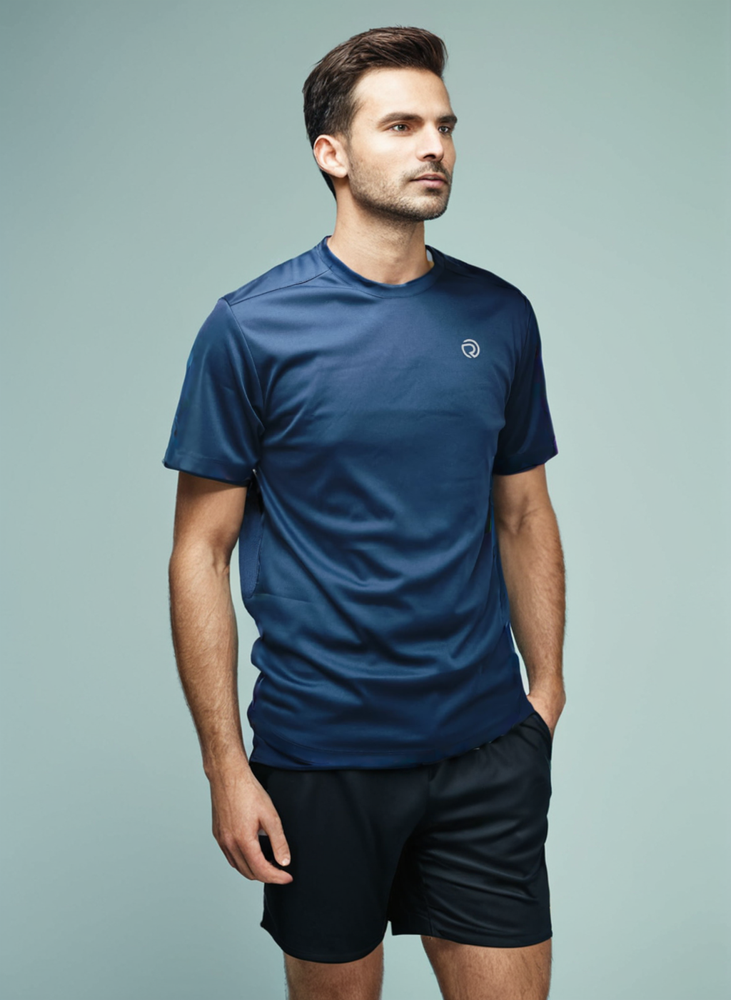 Core Dry Tech Multisport Tshirt Navy Blue